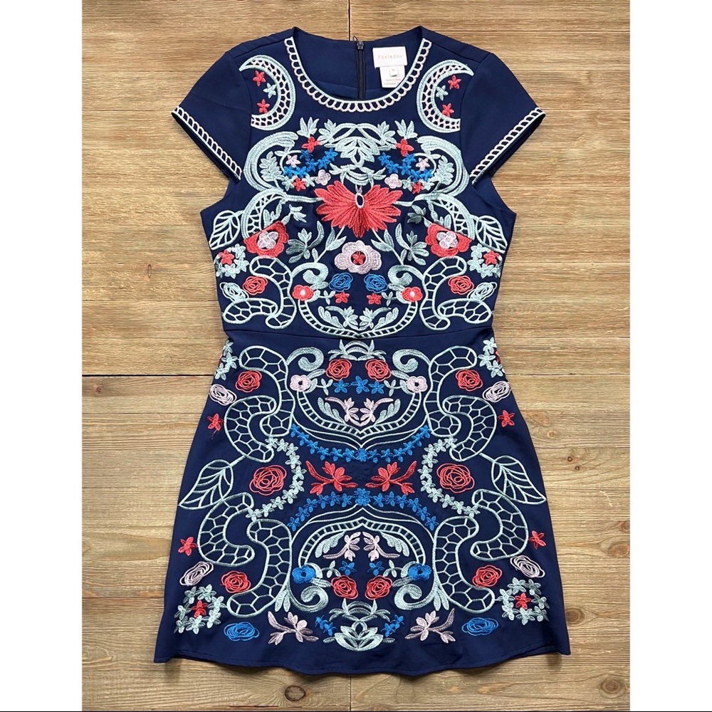 Foxiedox Sierra Embroidered Dress